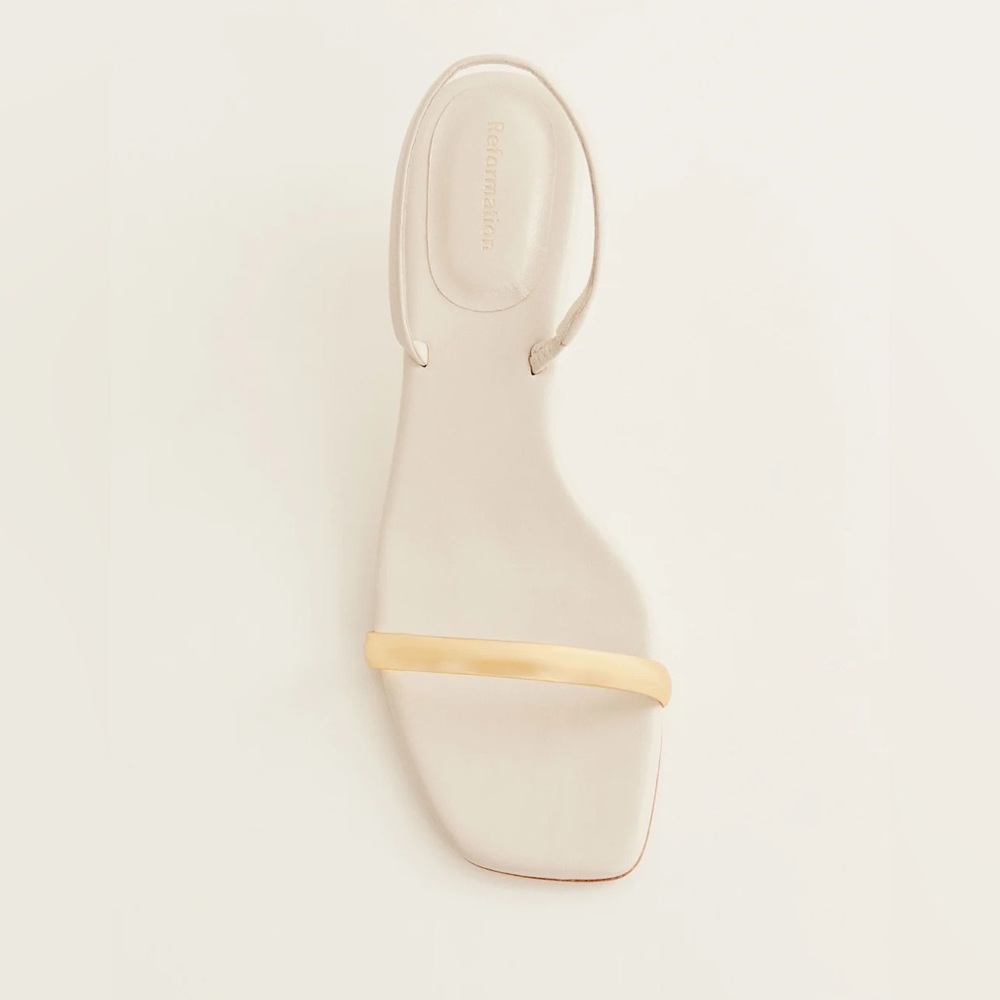 Reformation Samantha Kitten Heeled Sandal - Picture 5 of 13